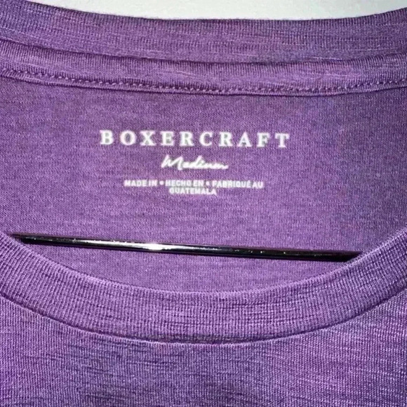 LSU Tigers Boxercraft Women’s Purple Willow Tee Louisiana State Uni/Medium - Picture 4 of 12